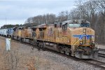 Tied down manifest at the east end of the yard